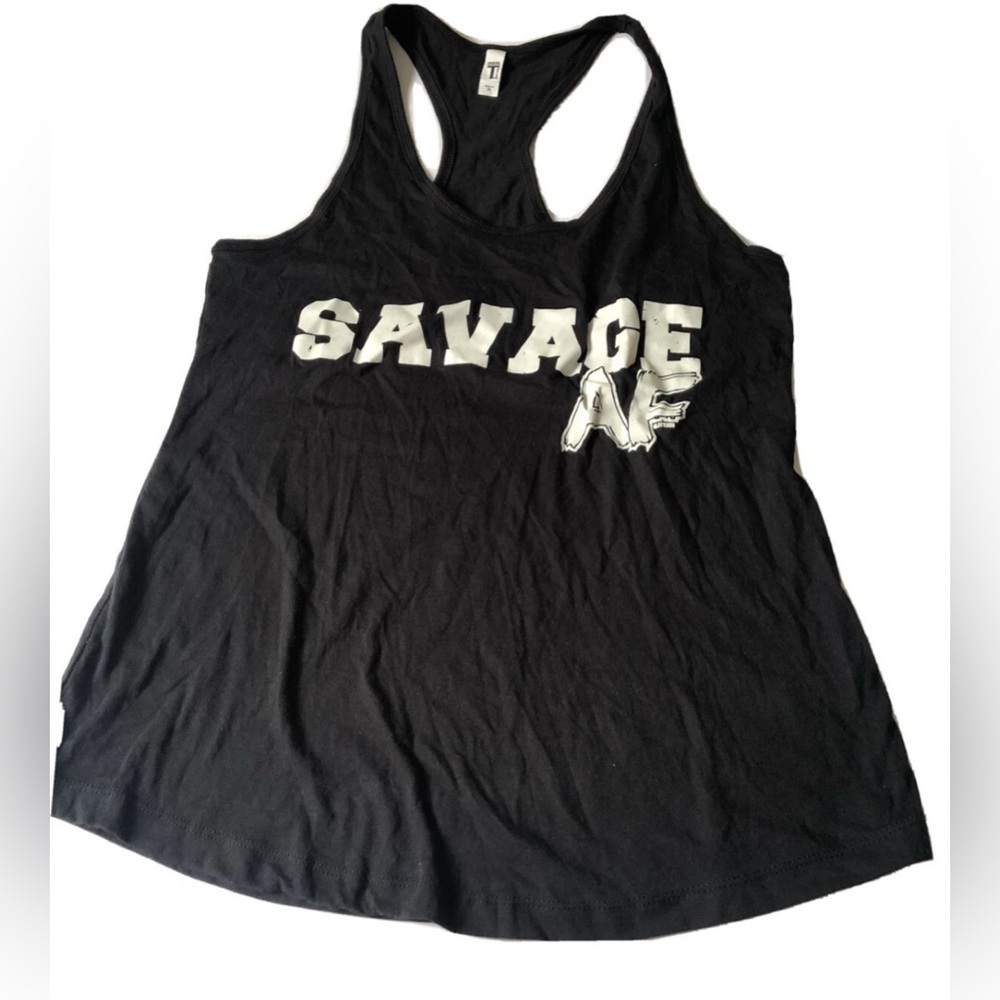 Women’s black tank top XL
